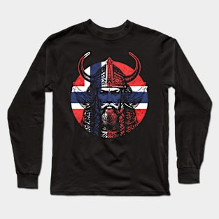 Norwegian Viking Warrior Long Sleeve T-Shirt